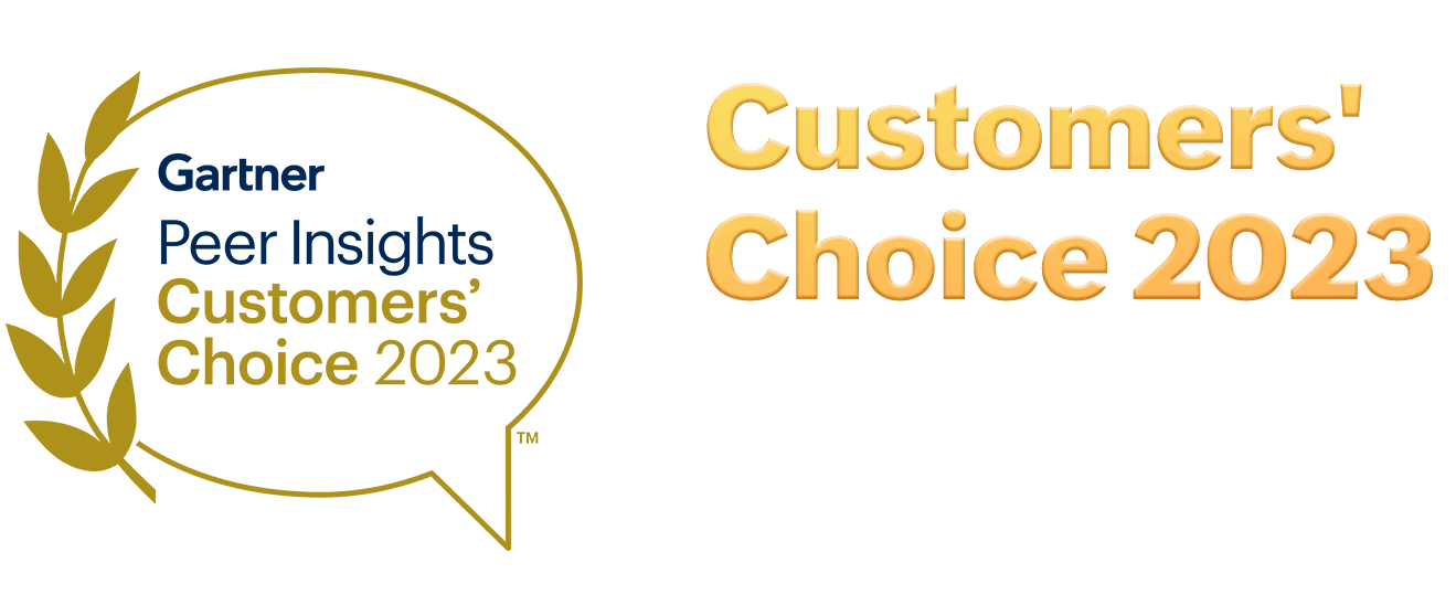 Gartner Peer Insights Customers' Choice 2023